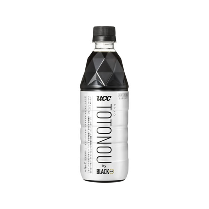 UCC上島珈琲 TOTONOU byBLACK無糖 PET 500mL 1本※軽(ご注文単位1本)【直送品】