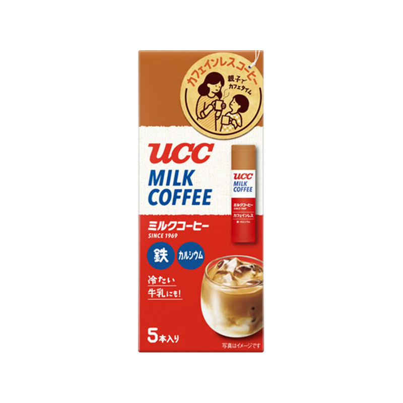 UCC上島珈琲 ミルクコーヒー スティック 5本 1箱※軽(ご注文単位1箱)【直送品】