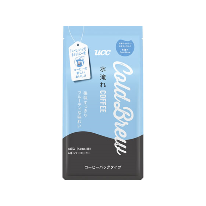 UCC上島珈琲 Cold Brew コーヒーバッグ 水淹れアイスコーヒー 500m 1パック※軽（ご注文単位1パック）【直送品】