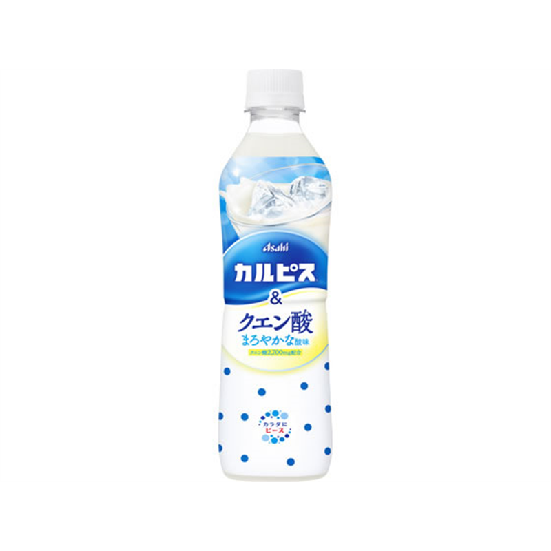 アサヒ飲料 カルピス&クエン酸 490mL 1本※軽(ご注文単位1本)【直送品】