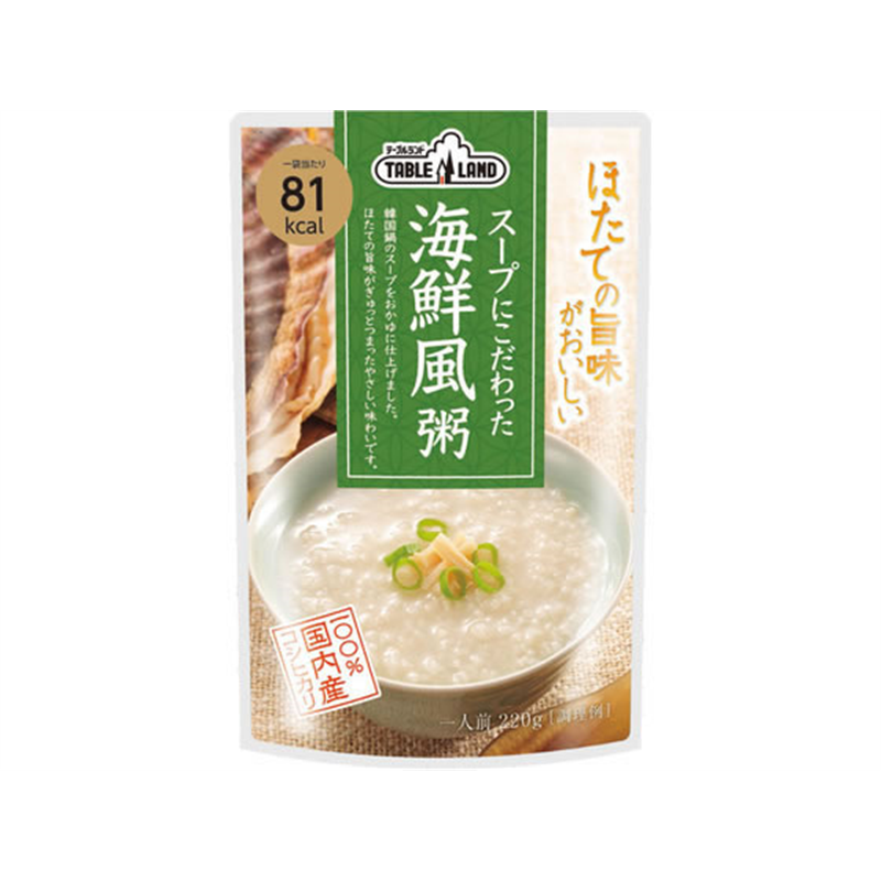 テーブルランド スープにこだわった海鮮風粥 1個※軽（ご注文単位1個）【直送品】