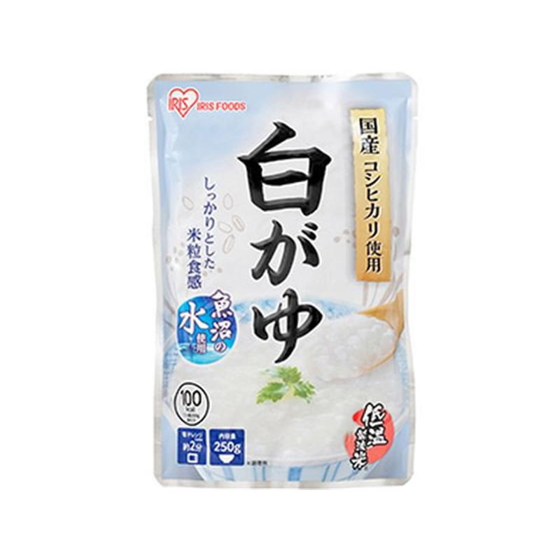 アイリスオーヤマ 白がゆ 250g 1個※軽(ご注文単位1個)【直送品】