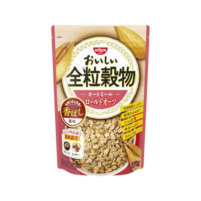 日清シスコ おいしい全粒穀物 オートミールロールドオーツ 1袋※軽（ご注文単位1袋）【直送品】