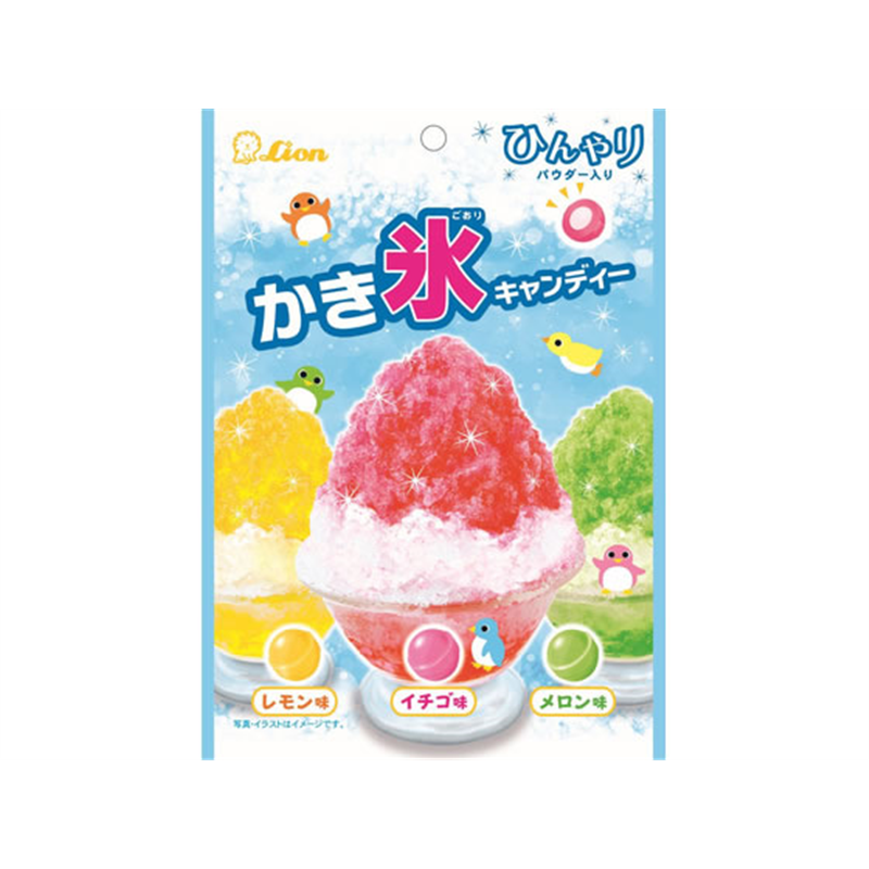 ライオン菓子 かき氷キャンディー 73g 1袋※軽（ご注文単位1袋）【直送品】