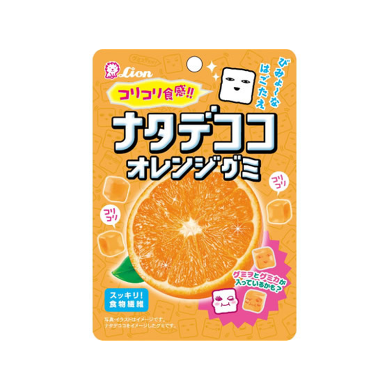 ライオン菓子 ナタデココオレンジグミ 40g 1袋※軽（ご注文単位1袋）【直送品】