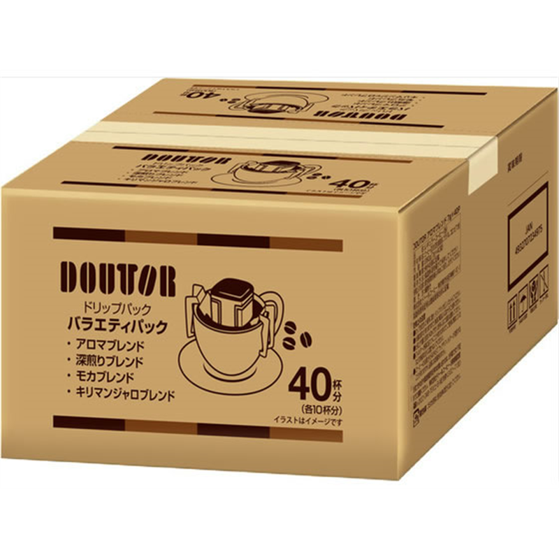 ドトール ドリップパック バラエティパック 40P23501 1箱※軽(ご注文単位1箱)【直送品】