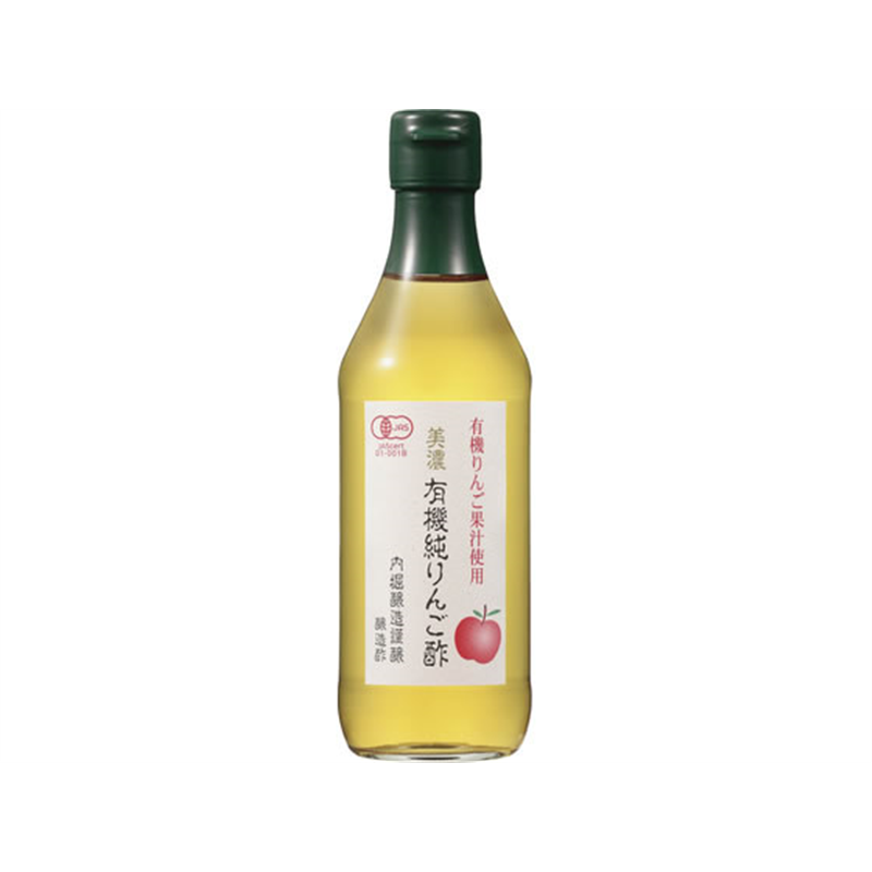 内堀醸造美濃有機純りんご酢 360mLZ999999 1本※軽（ご注文単位1本）【直送品】