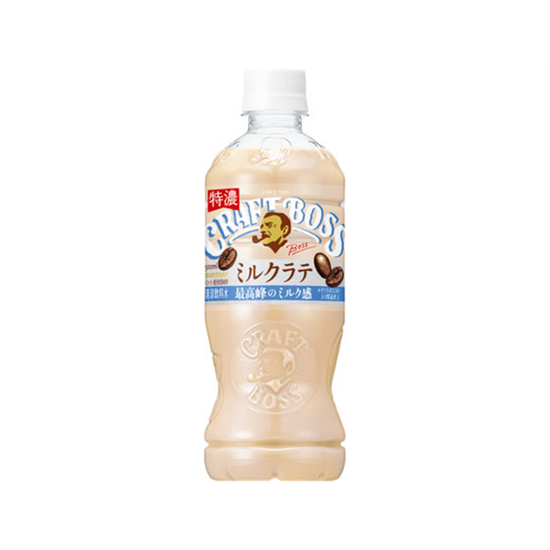サントリー クラフトボス ミルクラテ500mL 1本※軽（ご注文単位1本）【直送品】