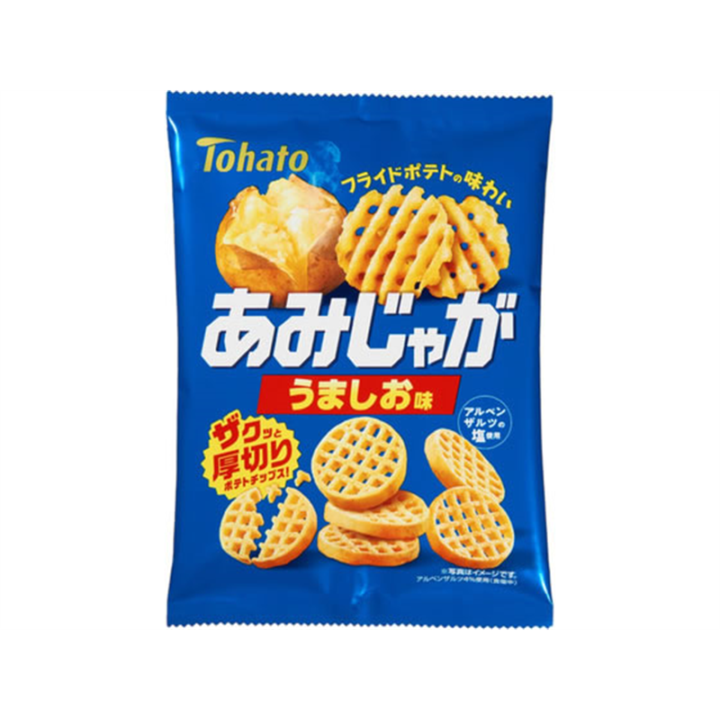 東ハト あみじゃが うましお味 55g 1袋※軽(ご注文単位1袋)【直送品】