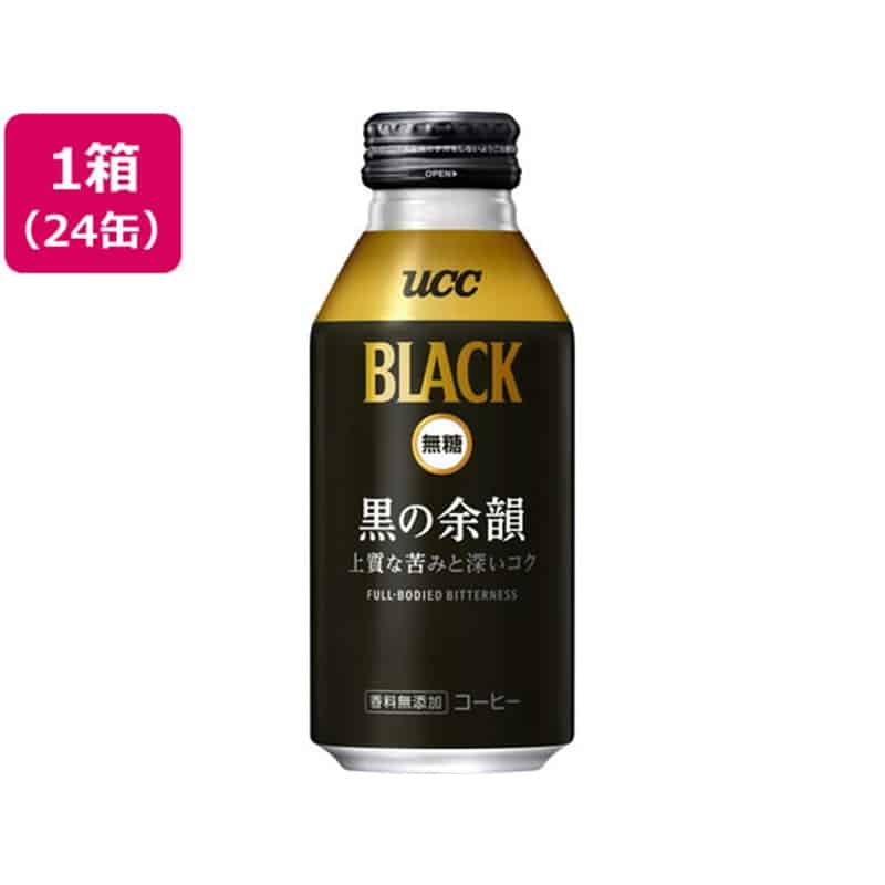 UCC UCC BLACK無糖 黒の余韻 375g×24本511487 1箱※軽（ご注文単位1箱）【直送品】
