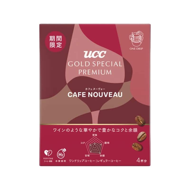 UCC UCC GOLD SPECIAL PREMIUM ワンドリップコーヒー カフェヌーヴォー 4P352219 1箱※軽（ご注文単位1箱）【直送品】