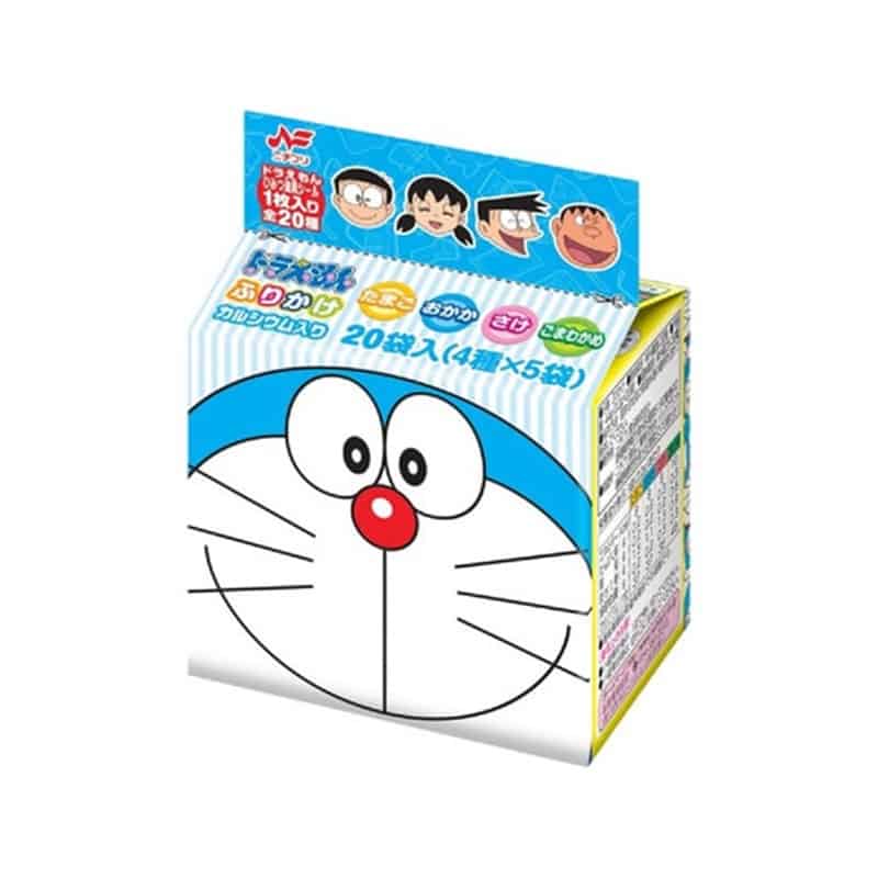 ニチフリ食品 ニチフリ/ドラえもんふりかけ 4種×5袋入 1パック※軽（ご注文単位1パック）【直送品】