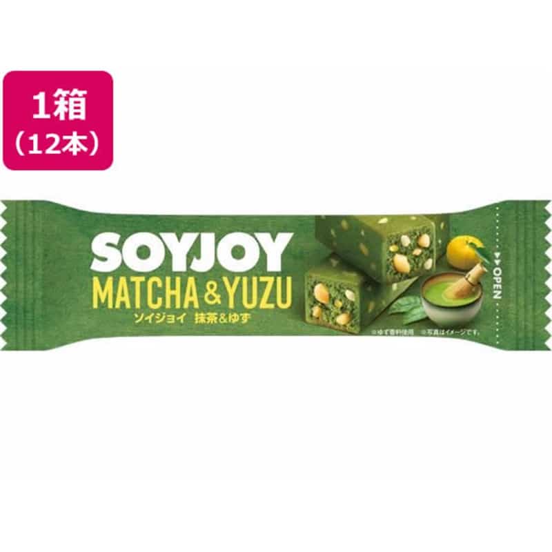 大塚製薬 ソイジョイ 抹茶&ゆず 12本 1箱※軽（ご注文単位1箱）【直送品】
