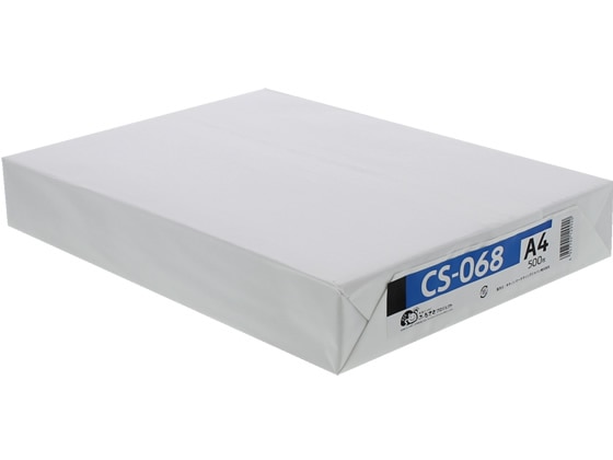 キヤノン キヤノン純正用紙(上質紙) A4 CS-068 500枚 2698C002 1冊（ご注文単位1冊)【直送品】