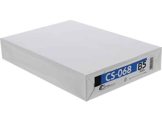 キヤノン キヤノン純正用紙(上質紙) B5 CS-068 500枚 2698C004 1冊(ご注文単位1冊)【直送品】