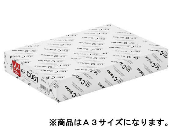 キヤノン 高白色用紙 GF-C081 A3 500枚 4044B001 1冊(ご注文単位1冊)【直送品】