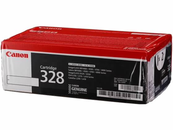 CANON トナーカートリッジ CRG-328VP 2本パック 3500B004 1パック(ご注文単位1パック)【直送品】