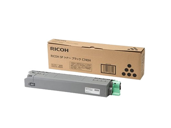 リコー SPトナー ブラック C740H 600584 1本（ご注文単位1本)【直送品】