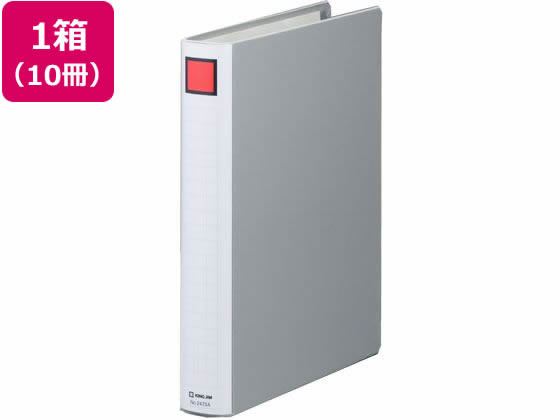 キングジム スーパードッチ脱・着イージー A4タテ とじ厚30 10冊 1箱（ご注文単位1箱)【直送品】