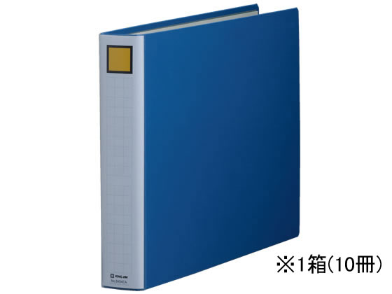 キングジム スーパードッチ脱・着イージー A3ヨコ とじ厚40mm10冊 1箱(ご注文単位1箱)【直送品】