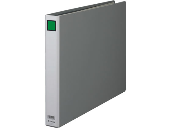 キングジム キングファイルG A3ヨコ とじ厚30mm グレー 10冊 1箱(ご注文単位1箱)【直送品】