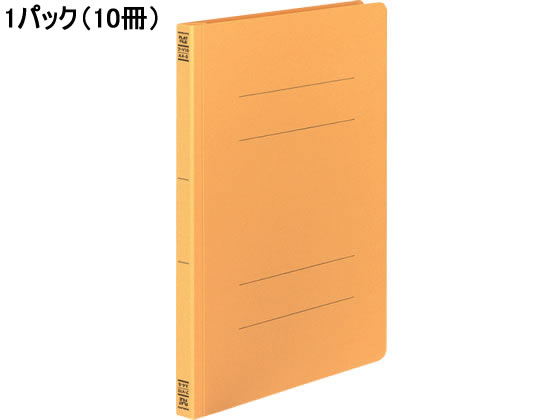 コクヨ フラットファイルV A4タテ とじ厚15mm 黄 10冊 フ-V10Y 1パック(ご注文単位1パック)【直送品】
