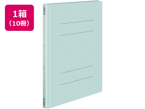 コクヨ フラットファイルS(ストロングタイプ) A4タテ 青 10冊 フ-VS10B 1パック(ご注文単位1パック)【直送品】