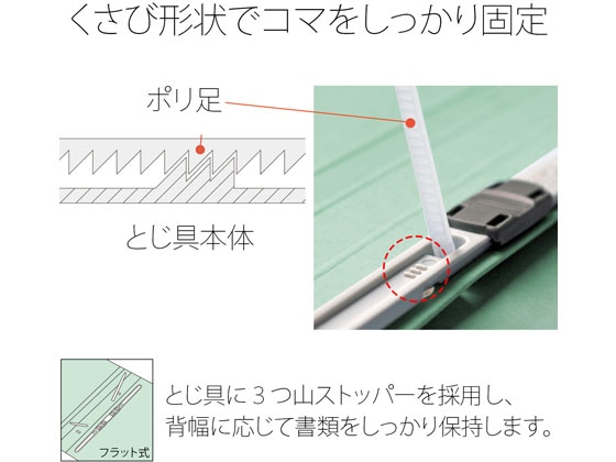 プラス フラットファイル ノンステッチ A4ヨコ ブルー NO.022N 78-275 1冊(ご注文単位1冊)【直送品】