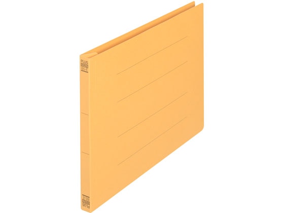 プラス フラットファイル ノンステッチ B5ヨコ イエロー NO.032N 78-307 1冊（ご注文単位1冊)【直送品】