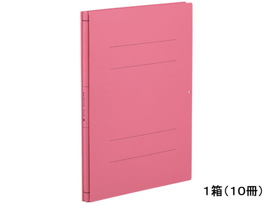 コクヨ ガバットファイル(中抜き) A4タテ ピンク 10冊 フ-VN90P 1箱(ご注文単位1箱)【直送品】