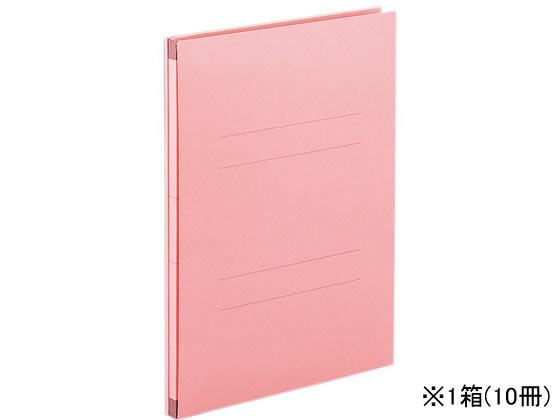 セキセイ のび~るファイル(エスヤード)PP貼り A4タテ ピンク 10冊 1箱(ご注文単位1箱)【直送品】