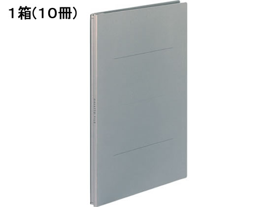 コクヨ ガバットファイル(紙製) A4タテ グレー 10冊 フ-90M 1箱(ご注文単位1箱)【直送品】