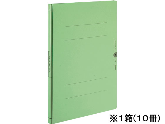 コクヨ ガバットファイルVA(活用タイプ・紙製) A4タテ 緑 10冊 1パック（ご注文単位1パック)【直送品】