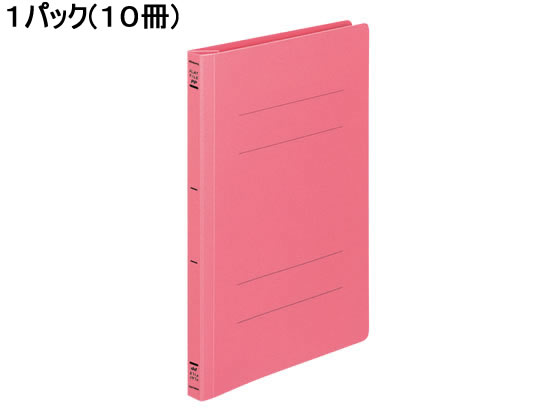コクヨ フラットファイルPP B5タテ とじ厚15mm ピンク 10冊 1パック(ご注文単位1パック)【直送品】