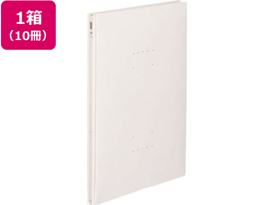 コクヨ ガバットファイル〈NEOS〉A4-Sオフホワイト 10冊 フ-NE90W 1箱(ご注文単位1箱)【直送品】