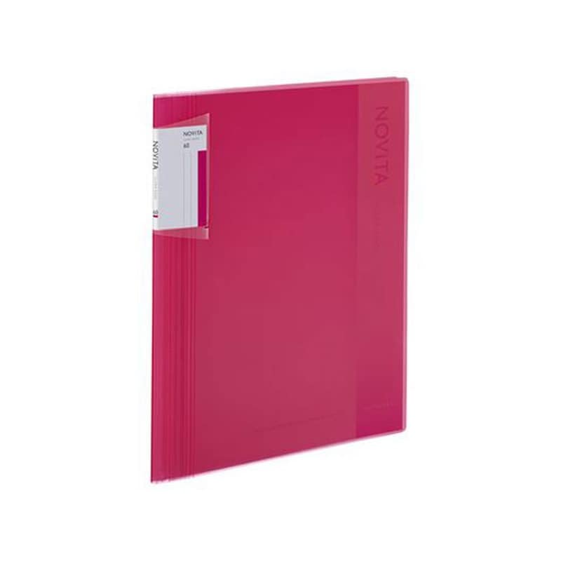 コクヨ クリヤーブック[ノビータ]A4 60ポケット ピンク ラ-NV60P 1冊（ご注文単位1冊)【直送品】