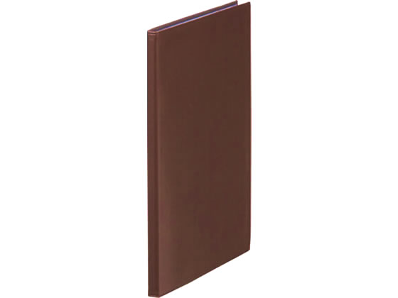 キングジム レザフェス クリアーファイル A4 20ポケット 茶 1931LFチヤ 1冊(ご注文単位1冊)【直送品】