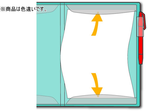 キングジム クリアーファイル カキコ A4 20ポケット ネイビー 10冊 8632ネイ 1箱(ご注文単位1箱)【直送品】