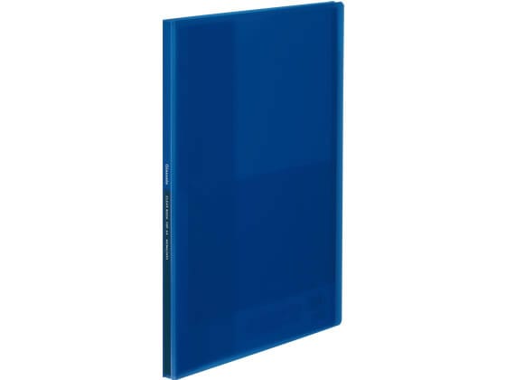 コクヨ クリヤーブック(Glassele)固定式 A4 20P ブルー ラ-GL20B 1冊(ご注文単位1冊)【直送品】