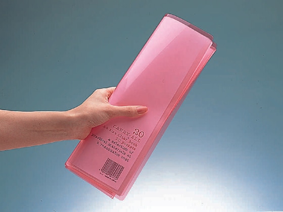 コクヨ クリヤーブック〈キャリーオール〉固定式 A4 20ポケット ピンク 1冊(ご注文単位1冊)【直送品】
