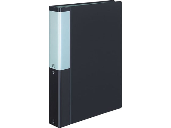コクヨ クリヤーブック POSITY 固定式A4 80ポケット ダークグレー 1冊(ご注文単位1冊)【直送品】