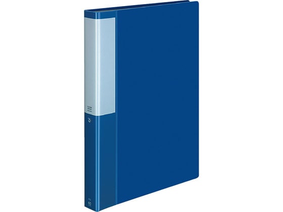 コクヨ クリヤーブック POSITY 固定式A4 60ポケット ブルー 1冊(ご注文単位1冊)【直送品】