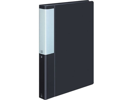 コクヨ クリヤーブック POSITY 固定式A4 60ポケット ダークグレー 1冊(ご注文単位1冊)【直送品】