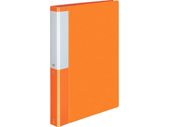 コクヨ クリヤーブック POSITY 固定式A4 60ポケット オレンジ 1冊(ご注文単位1冊)【直送品】