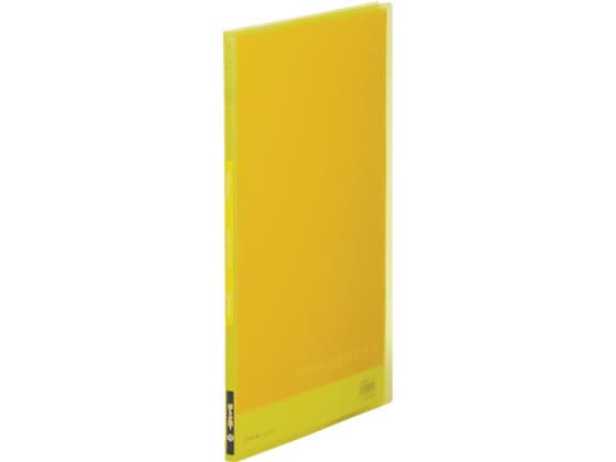 キングジム シンプリーズ クリアーファイル(透明)A4 10ポケット 黄 1冊(ご注文単位1冊)【直送品】