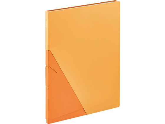 キングジム ジリッツ クリアーファイル A4タテ 10ポケット 黄 8832Hキイ 1冊(ご注文単位1冊)【直送品】