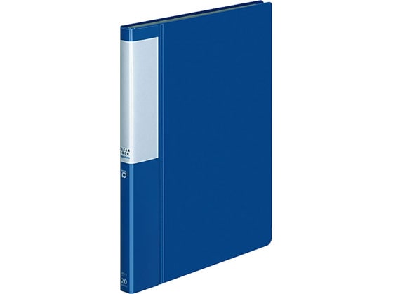 コクヨ クリヤーブック POSITY 固定式A5 20ポケット ブルー 1冊(ご注文単位1冊)【直送品】
