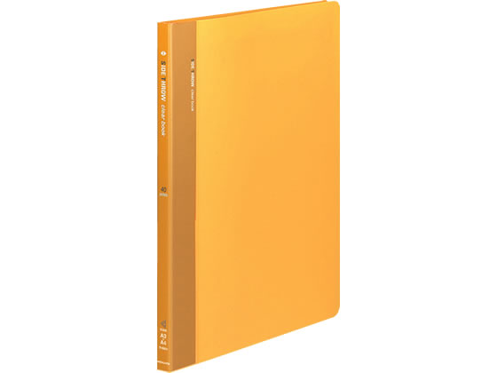 コクヨ クリヤーブック 固定式サイドスローA4 40ポケット 黄 ラ-820Y 1冊(ご注文単位1冊)【直送品】