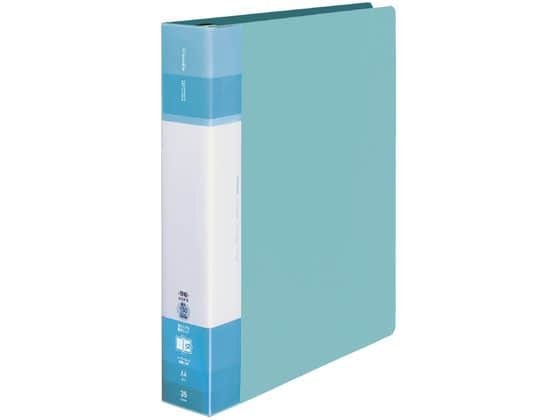 コクヨ クリヤーブック(Glassele)替紙式背ポケットSワイドA4LB 1冊(ご注文単位1冊)【直送品】