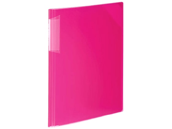 コクヨ クリヤーホルダーブック〈ノビータ〉A4 12ポケット ピンク 1冊(ご注文単位1冊)【直送品】